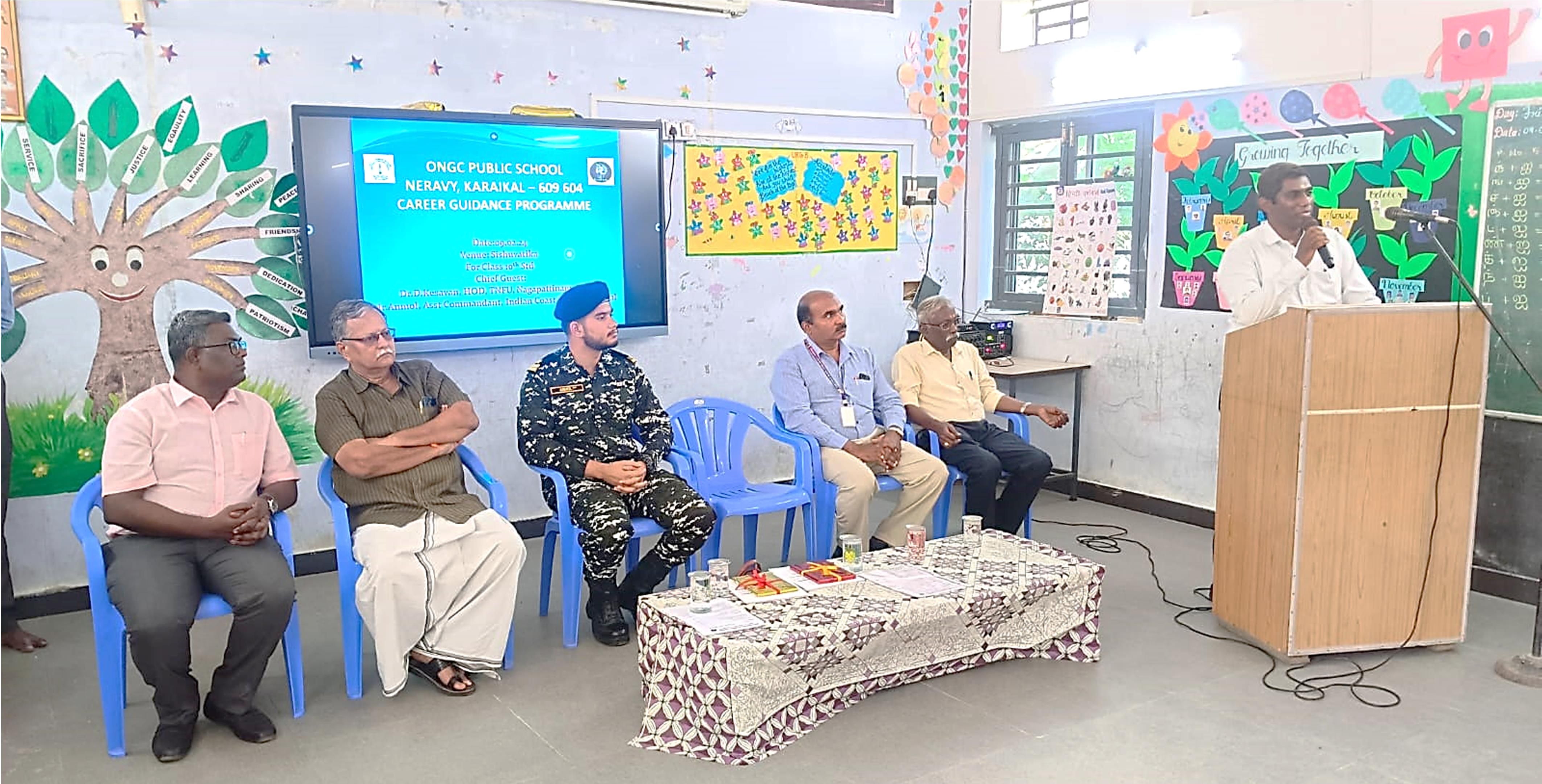 The Career Awareness Programme & Admit Card Distribution For Class X - Students