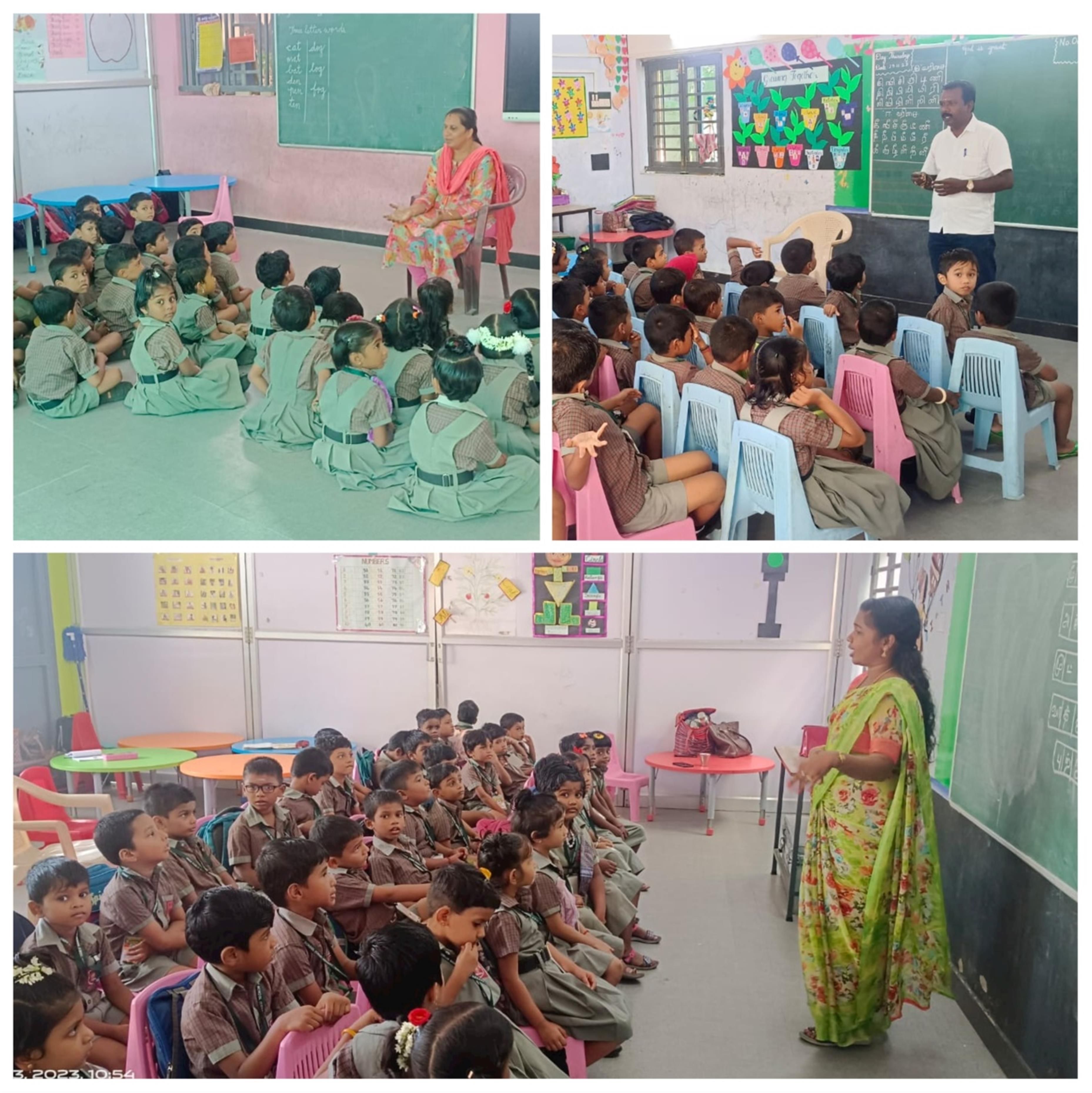 The Story Telling Session By Parents